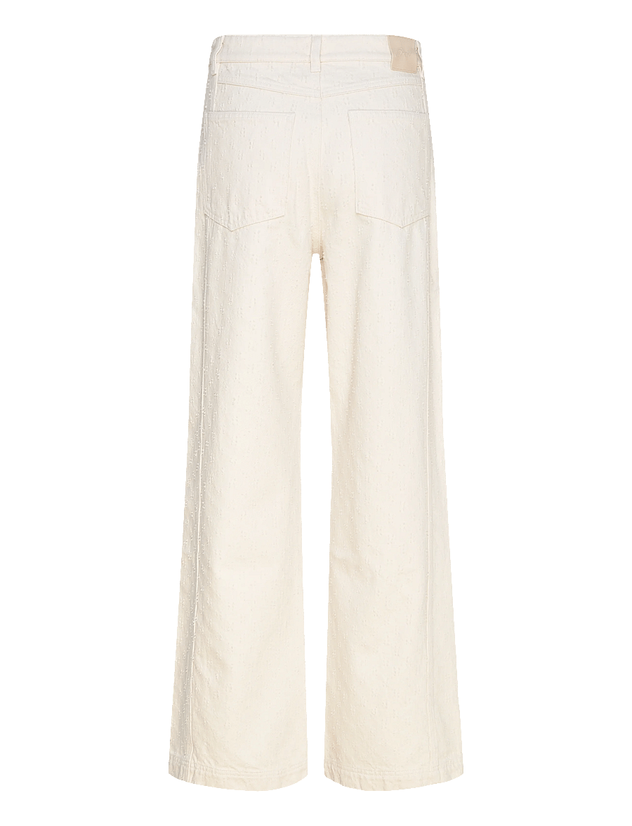 BOSS - C_TMarlina1-D - hosen mit weitem bein - open white - 2