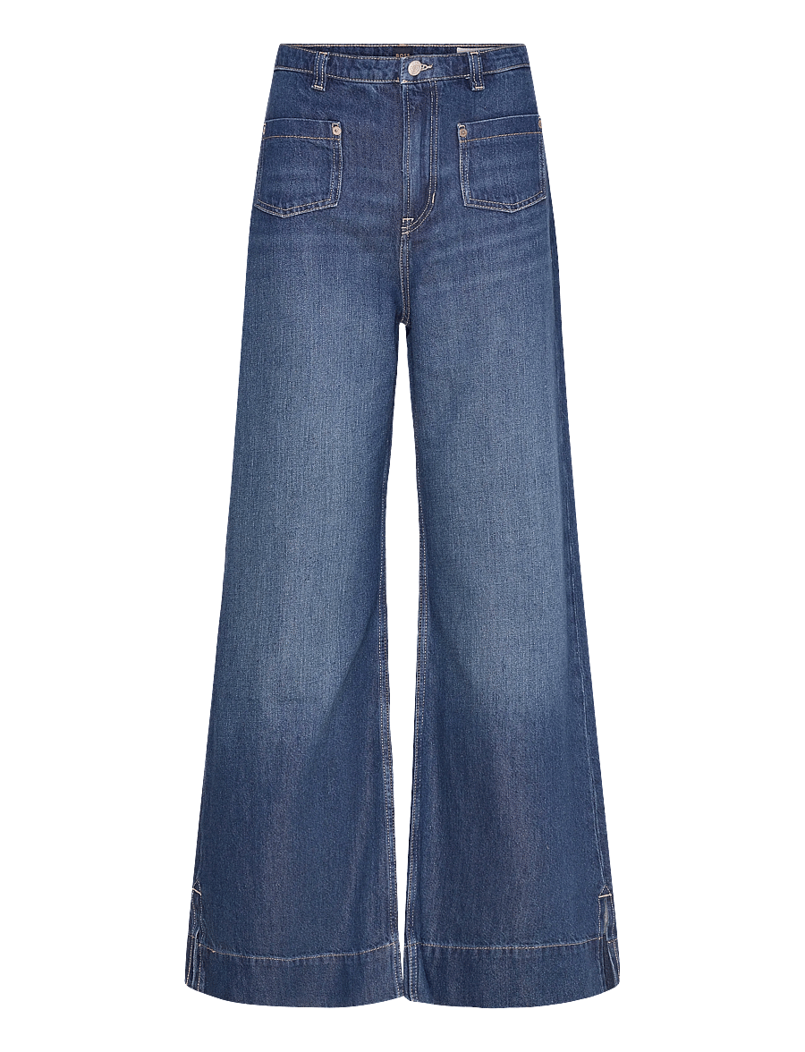 BOSS - C_MARLENE FLR HR - schlaghosen - dark blue - 1