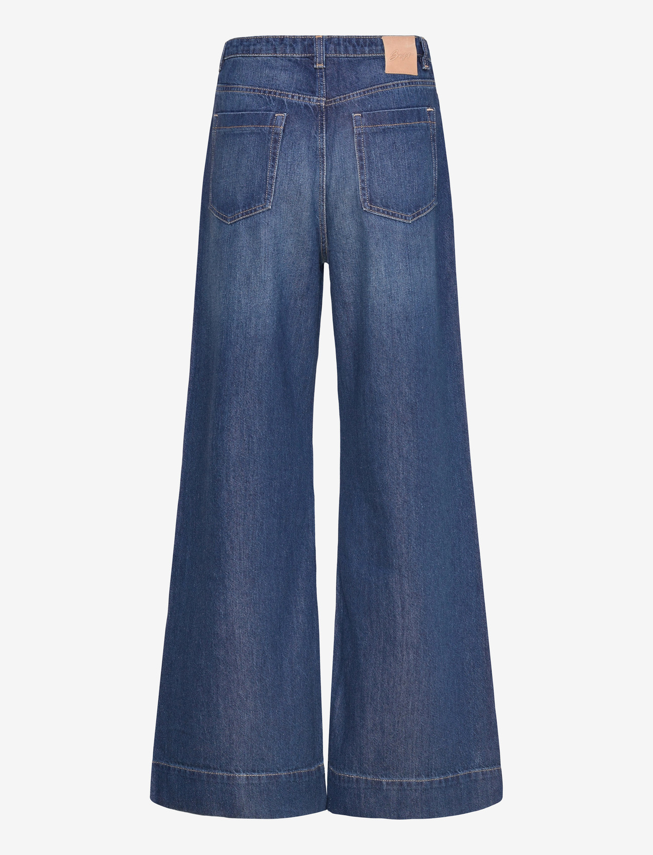 BOSS - C_MARLENE FLR HR - utsvängda jeans - dark blue - 1