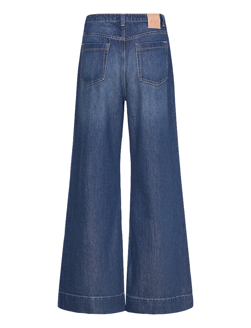 BOSS - C_MARLENE FLR HR - schlaghosen - dark blue - 2