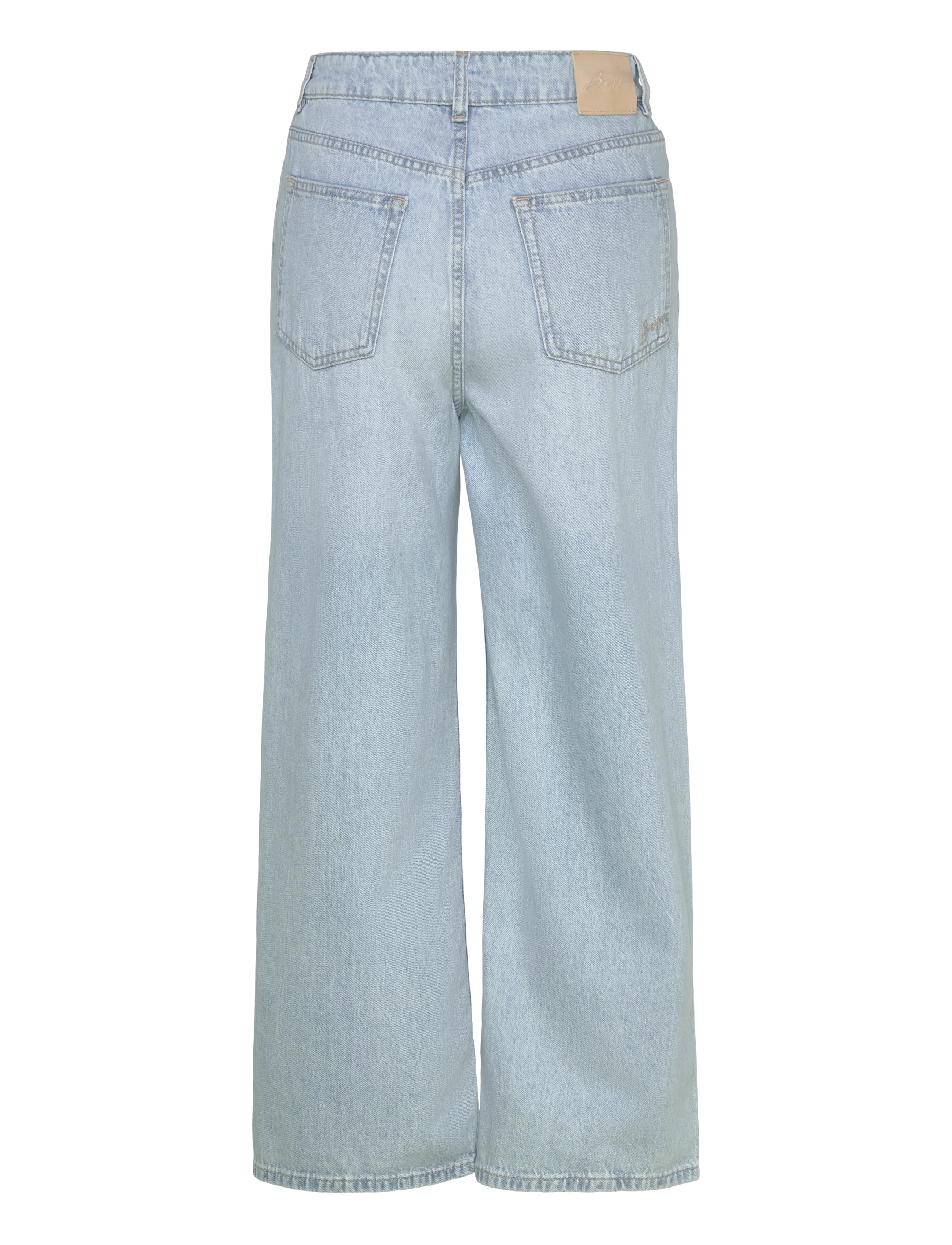 BOSS - C_MARLENE CROP - hosen mit weitem bein - bright blue - 1