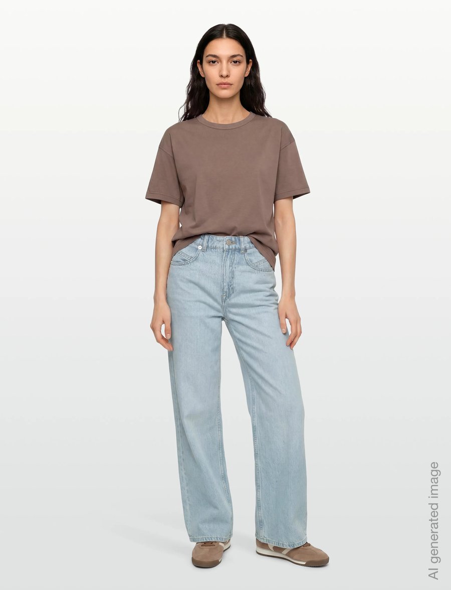 BOSS - C_MARLENE CROP - hosen mit weitem bein - bright blue - 0