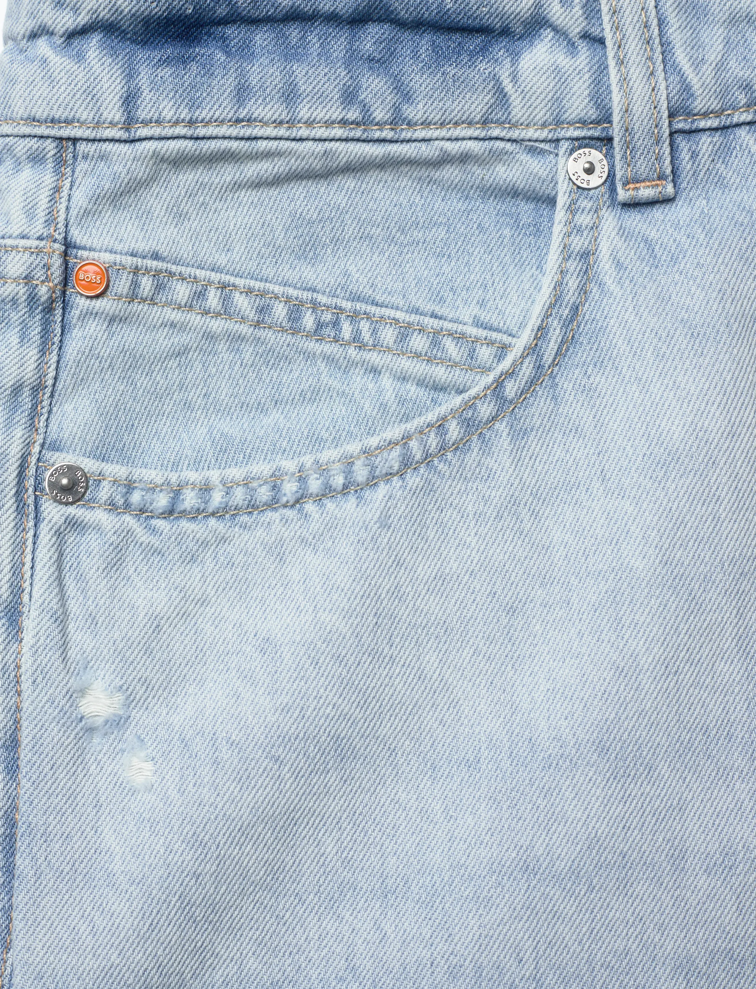 BOSS - C_MARLENE CROP - hosen mit weitem bein - bright blue - 2