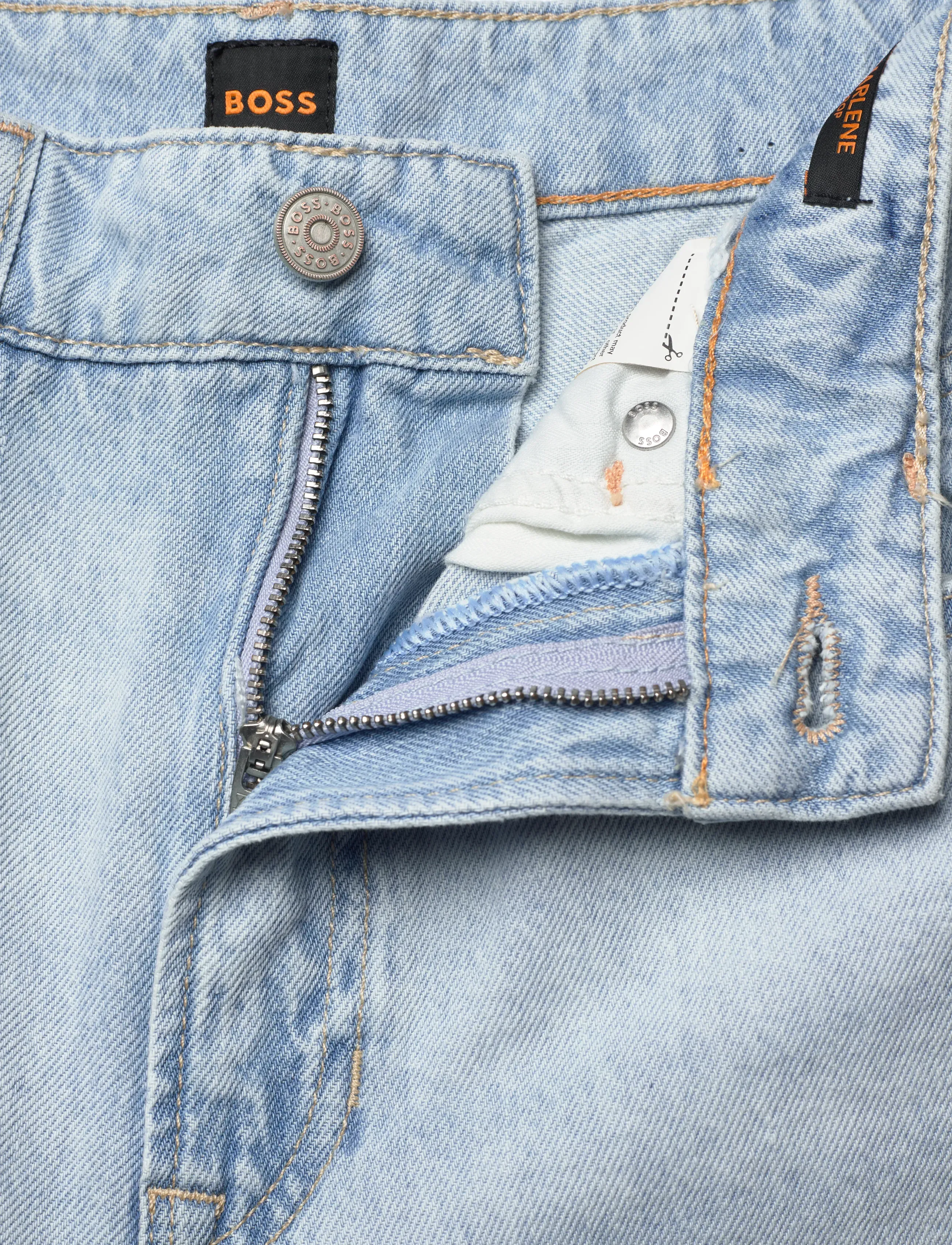 BOSS - C_MARLENE CROP - hosen mit weitem bein - bright blue - 3
