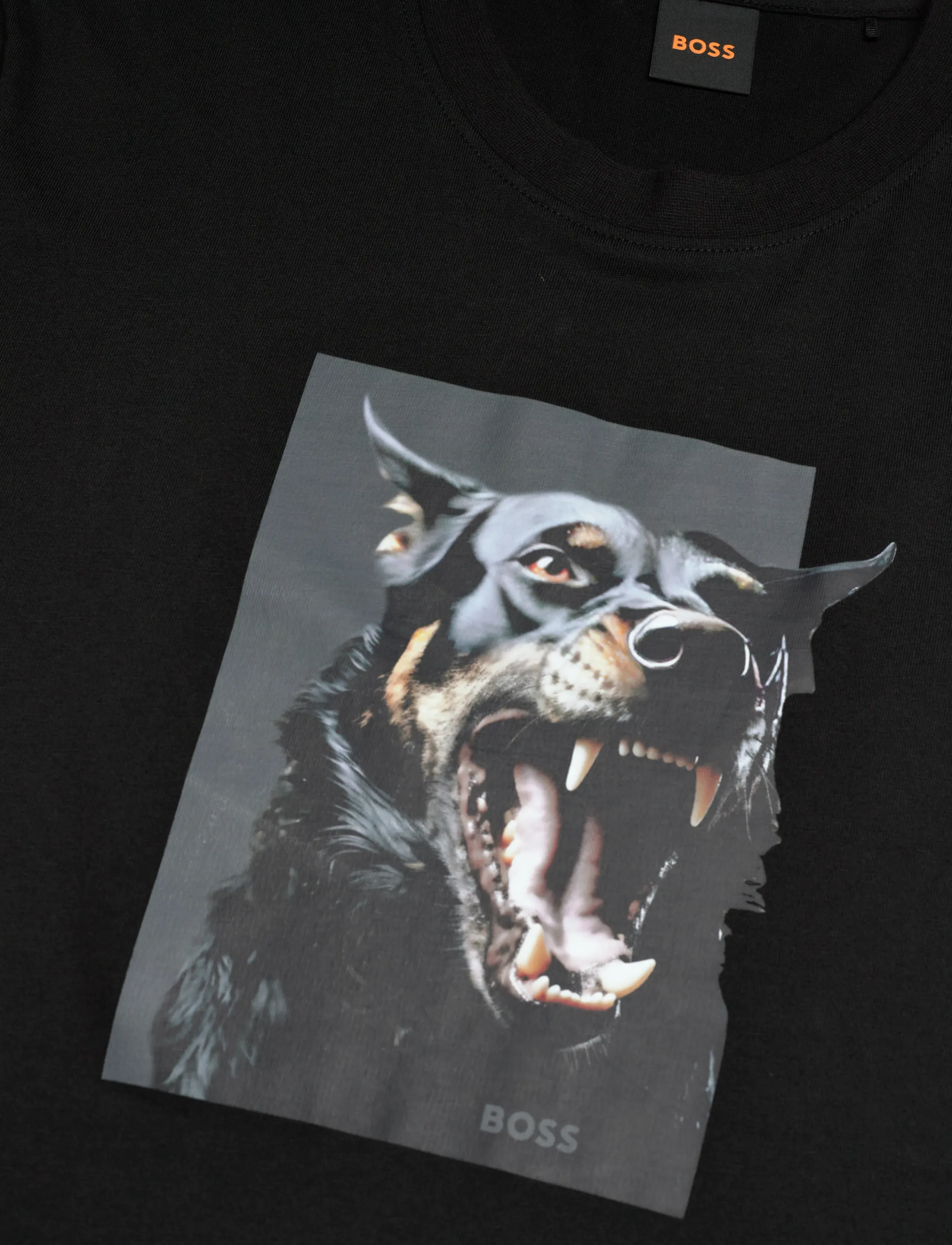 BOSS - Te_Dobermann - kortærmede t-shirts - black - 2