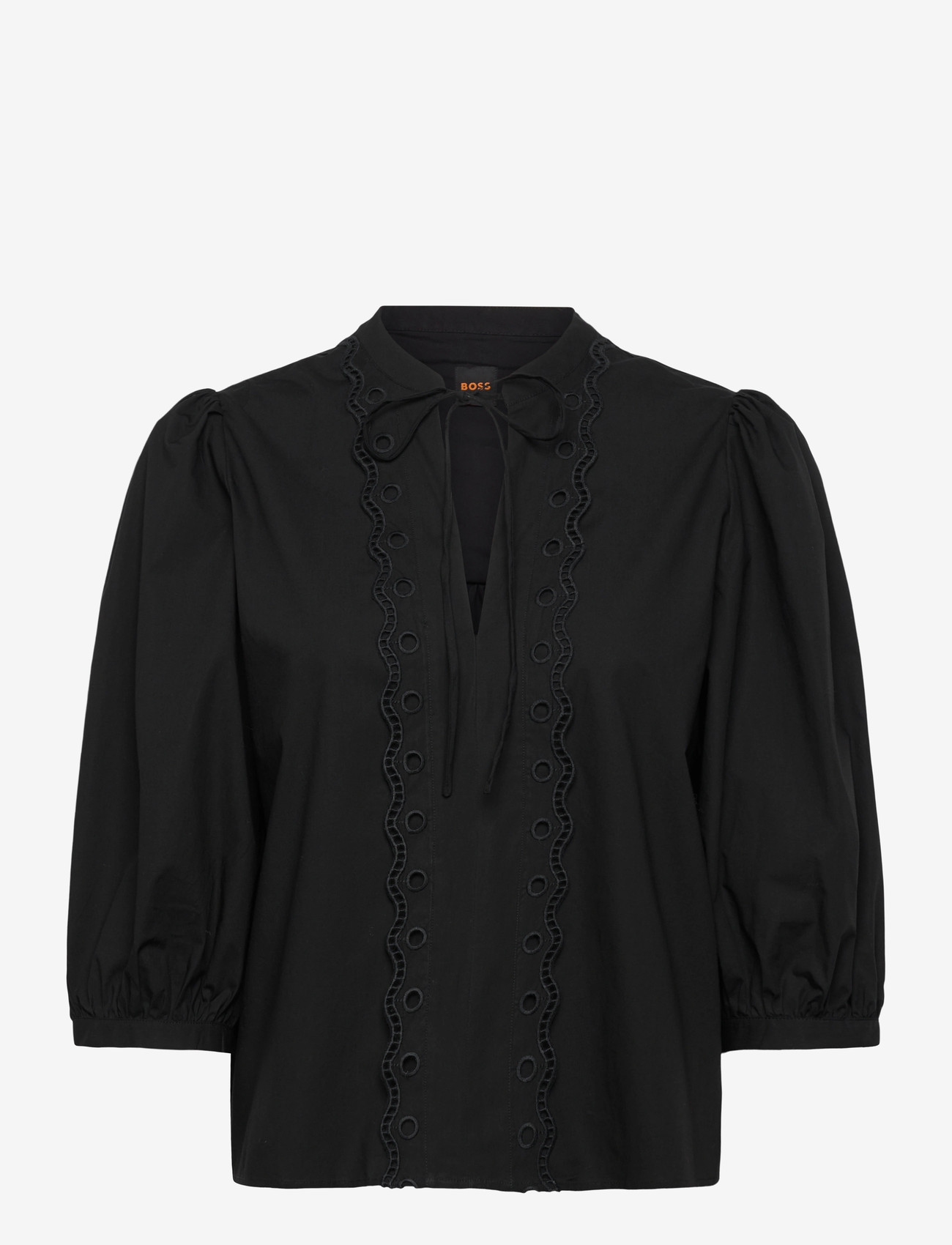 BOSS - C_Balet - langærmede bluser - black - 0