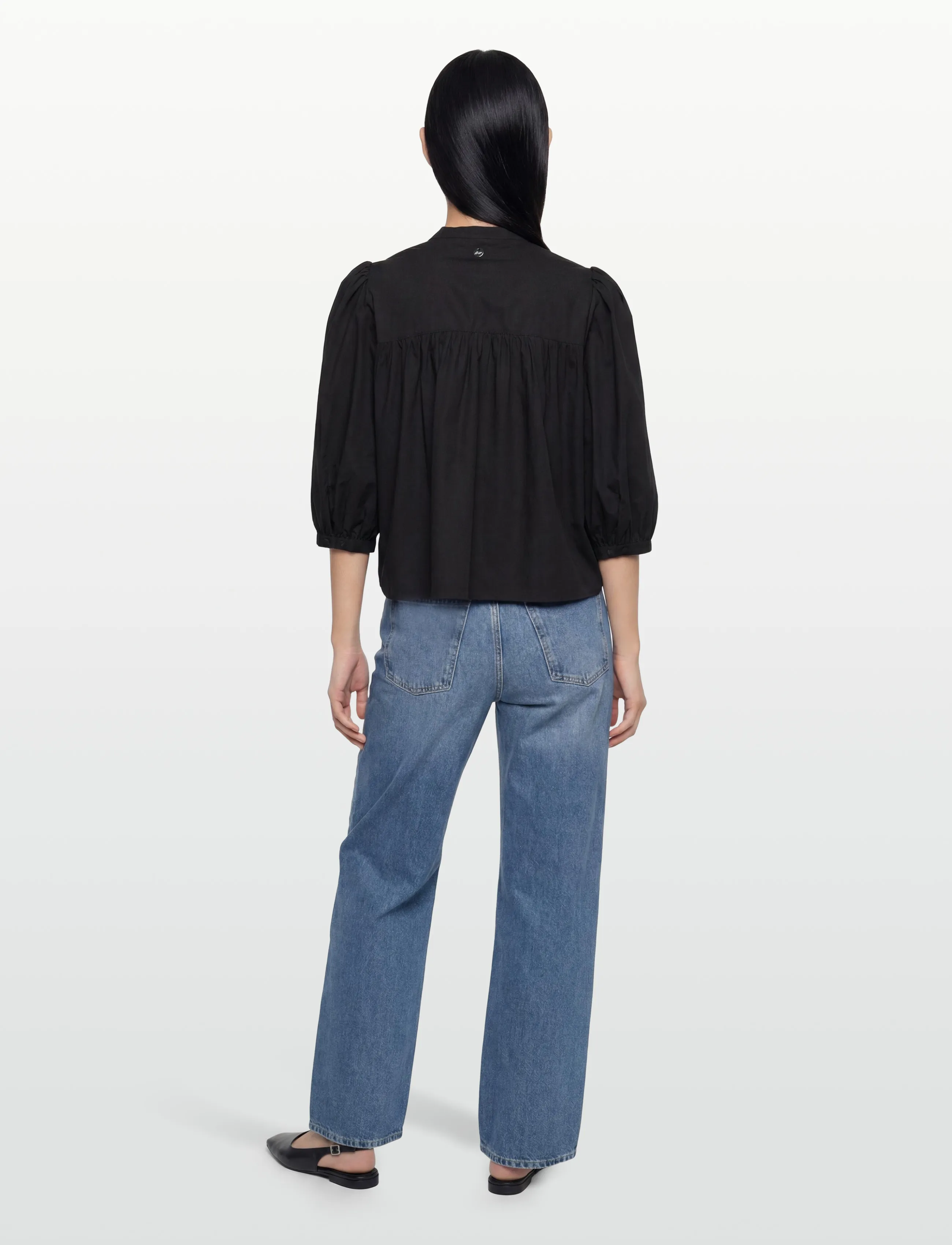 BOSS - C_Balet - langærmede bluser - black - 4