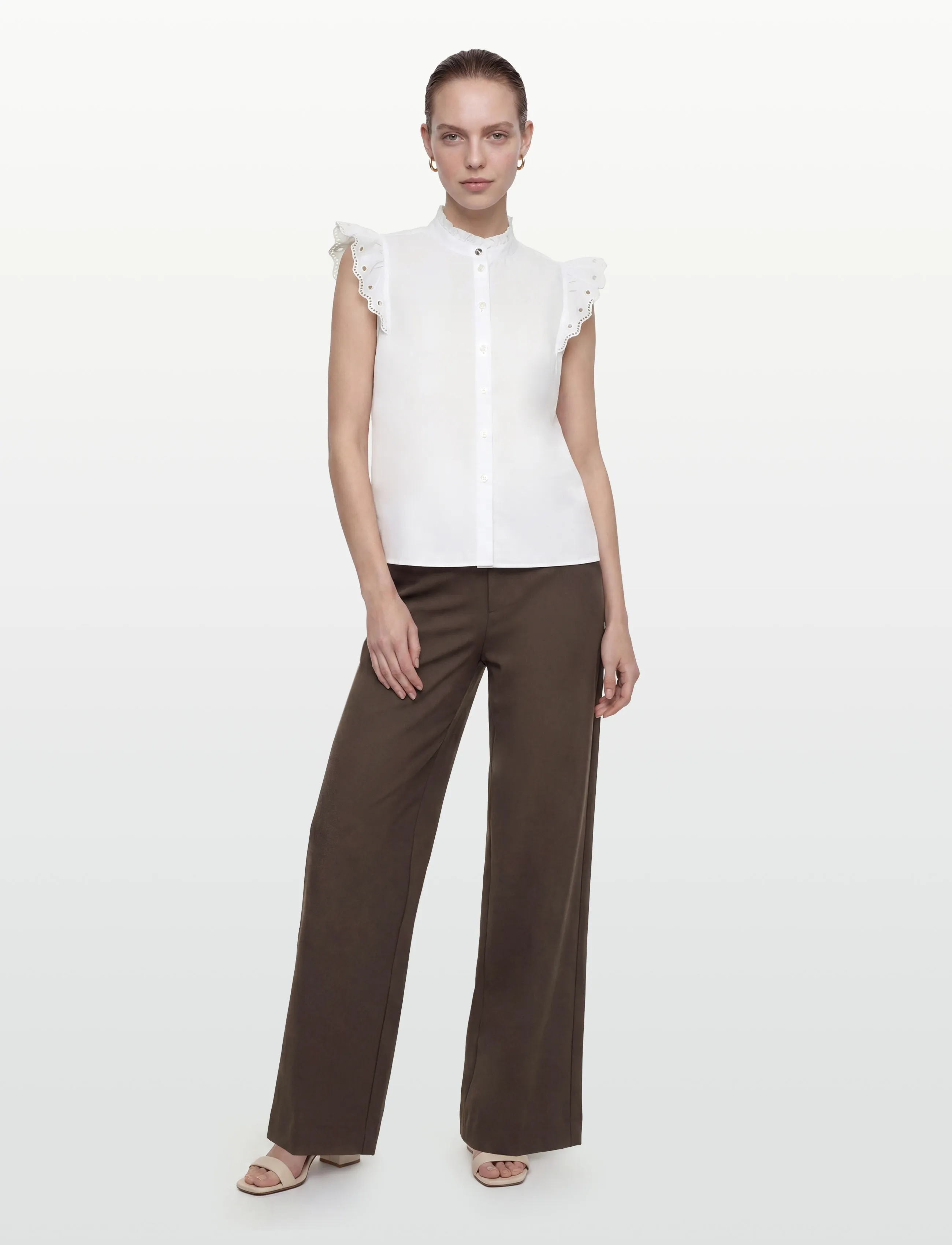 BOSS C_Balvana - Blusen & Hemden - WHITE / white