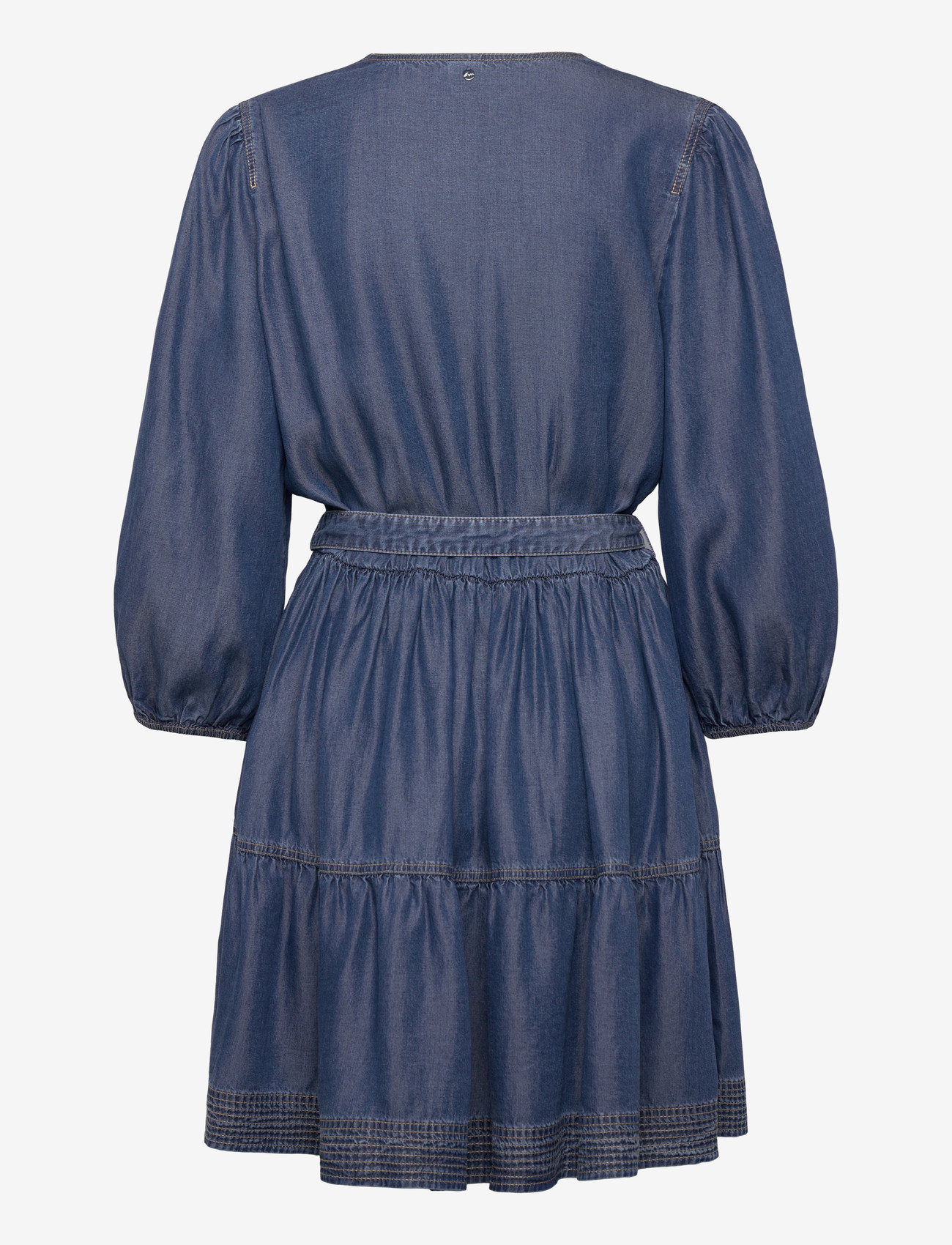 BOSS - C_Dardy - slå-om-kjoler - medium blue - 1