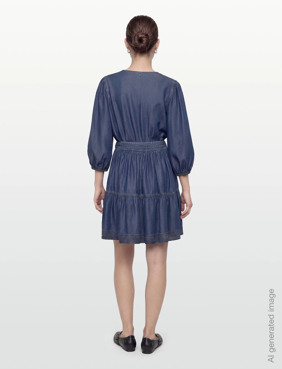 BOSS - C_Dardy - wrap dresses - medium blue - 4