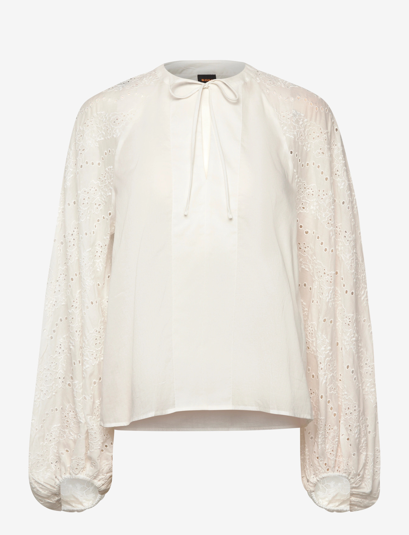 BOSS - C_Belvast - long sleeved blouses - open white - 0