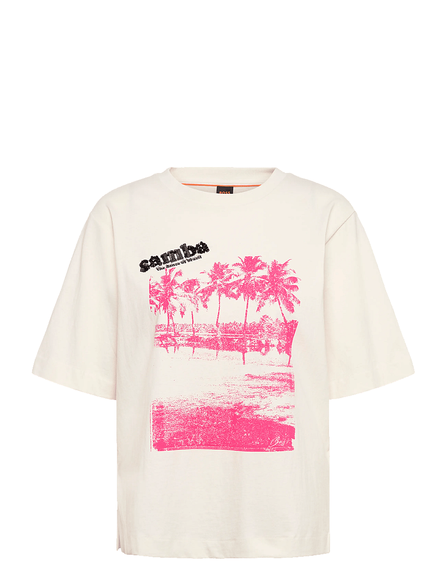 BOSS - C_Eregular_2 - t-shirts - open white - 1