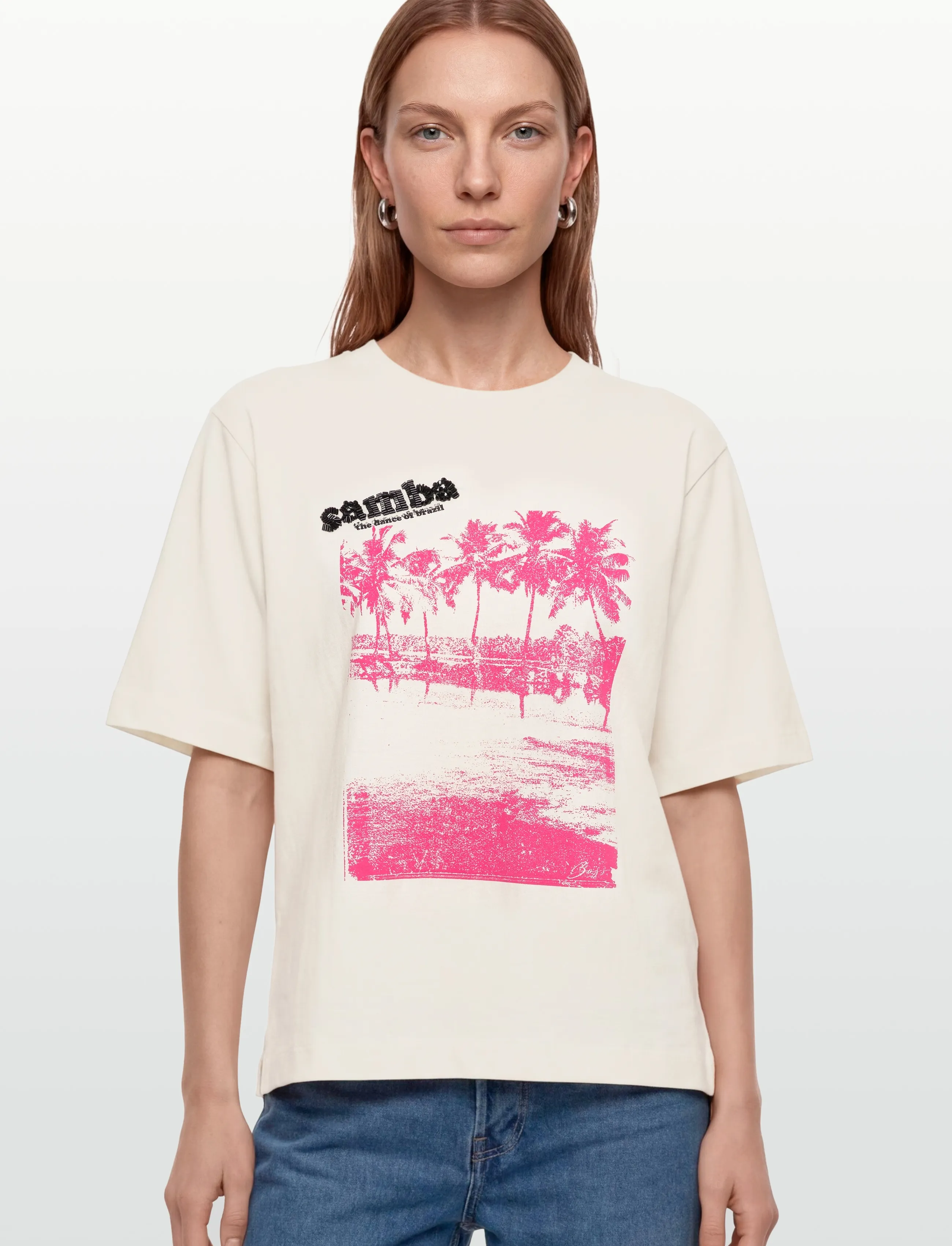 BOSS - C_Eregular_2 - t-shirts - open white - 3