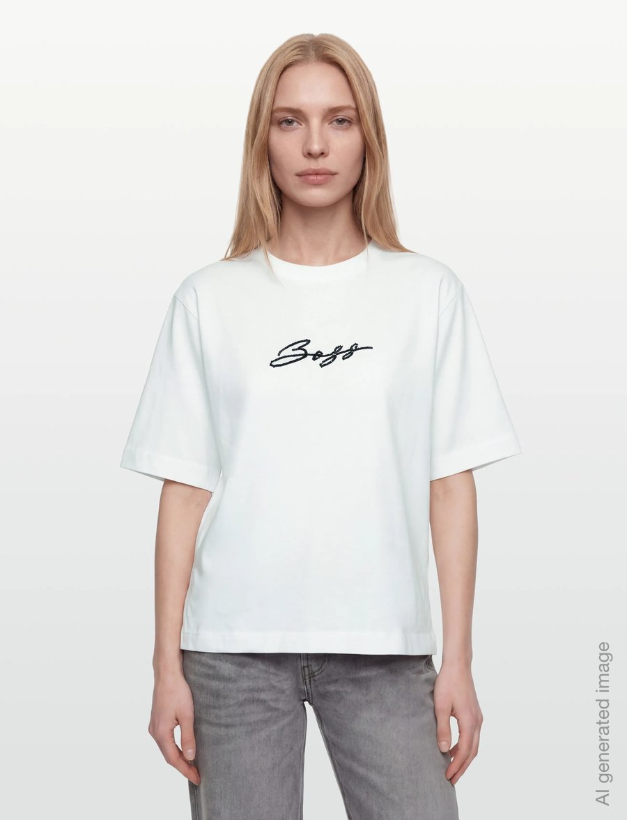 BOSS - C_Eregular_2 - t-shirts - white - 3