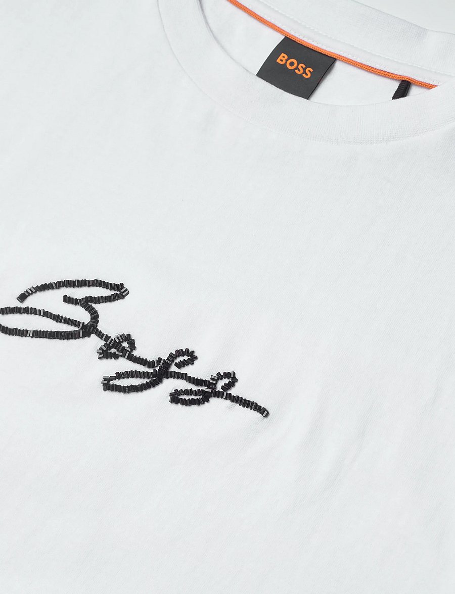 BOSS - C_Eregular_2 - t-shirts - white - 5