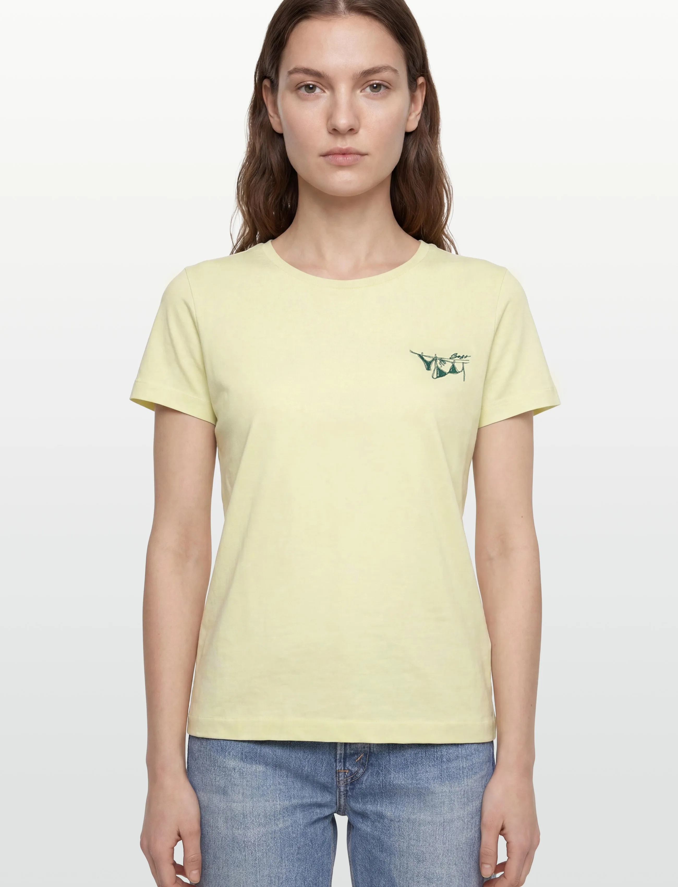 BOSS - C_Elove_4 - t-shirts - bright green - 3