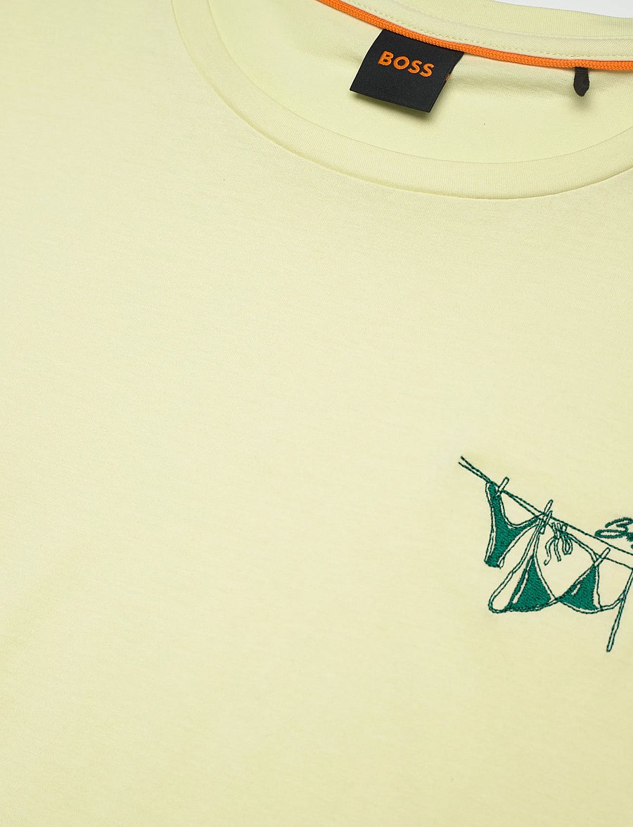 BOSS - C_Elove_4 - t-shirts - bright green - 5