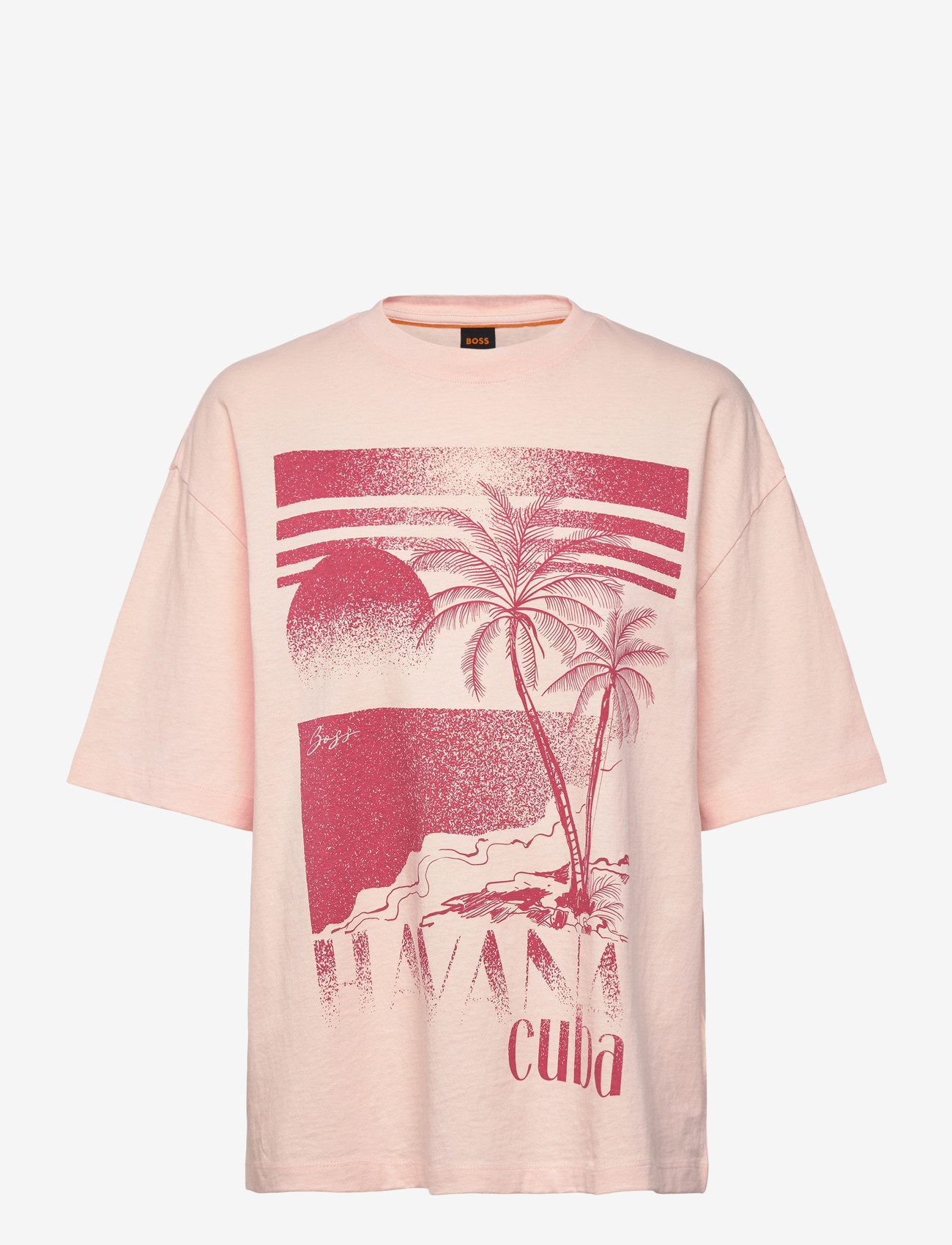 BOSS - C_Eboys_2 - t-shirts - light/pastel pink - 1