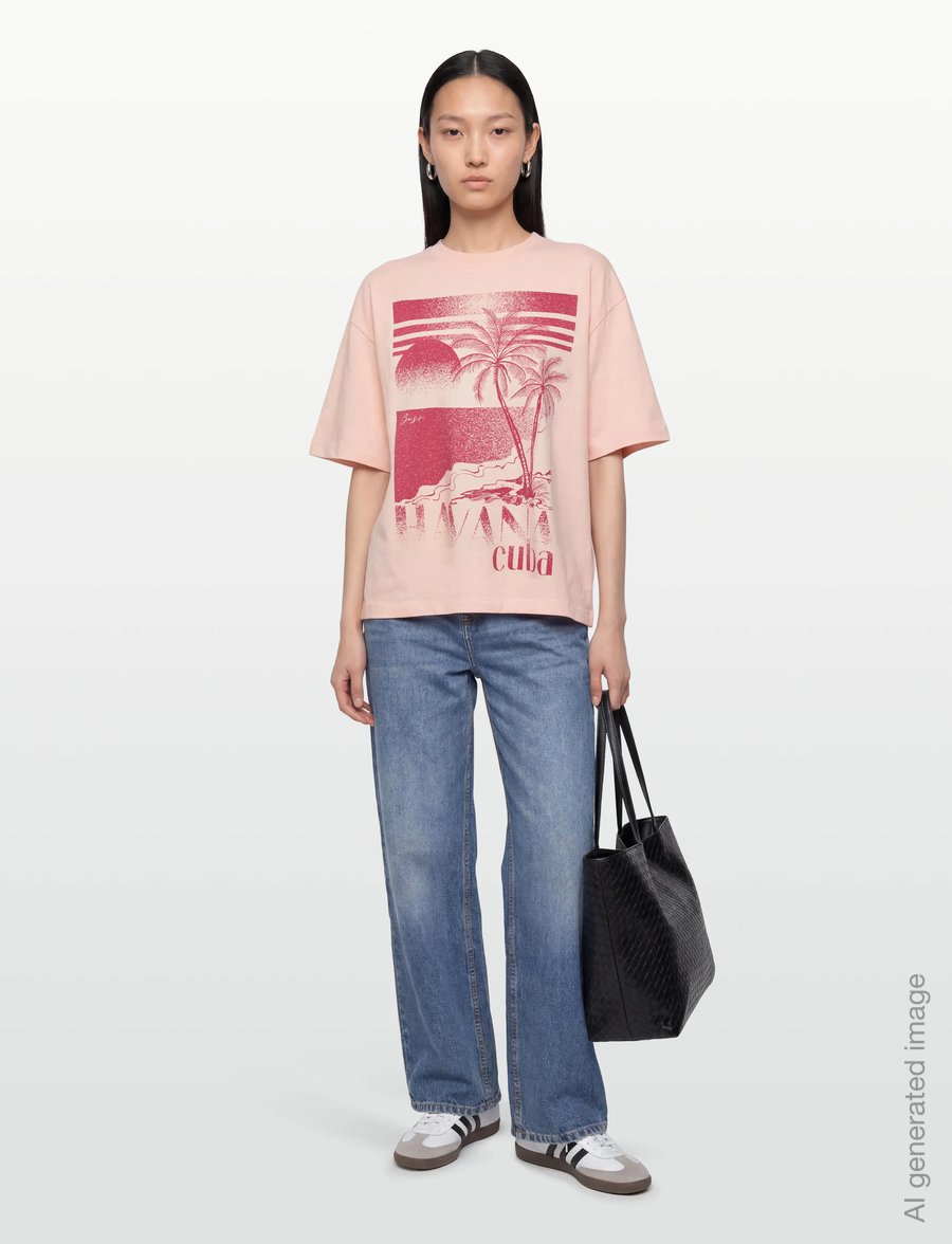 BOSS - C_Eboys_2 - t-shirts - light/pastel pink - 0