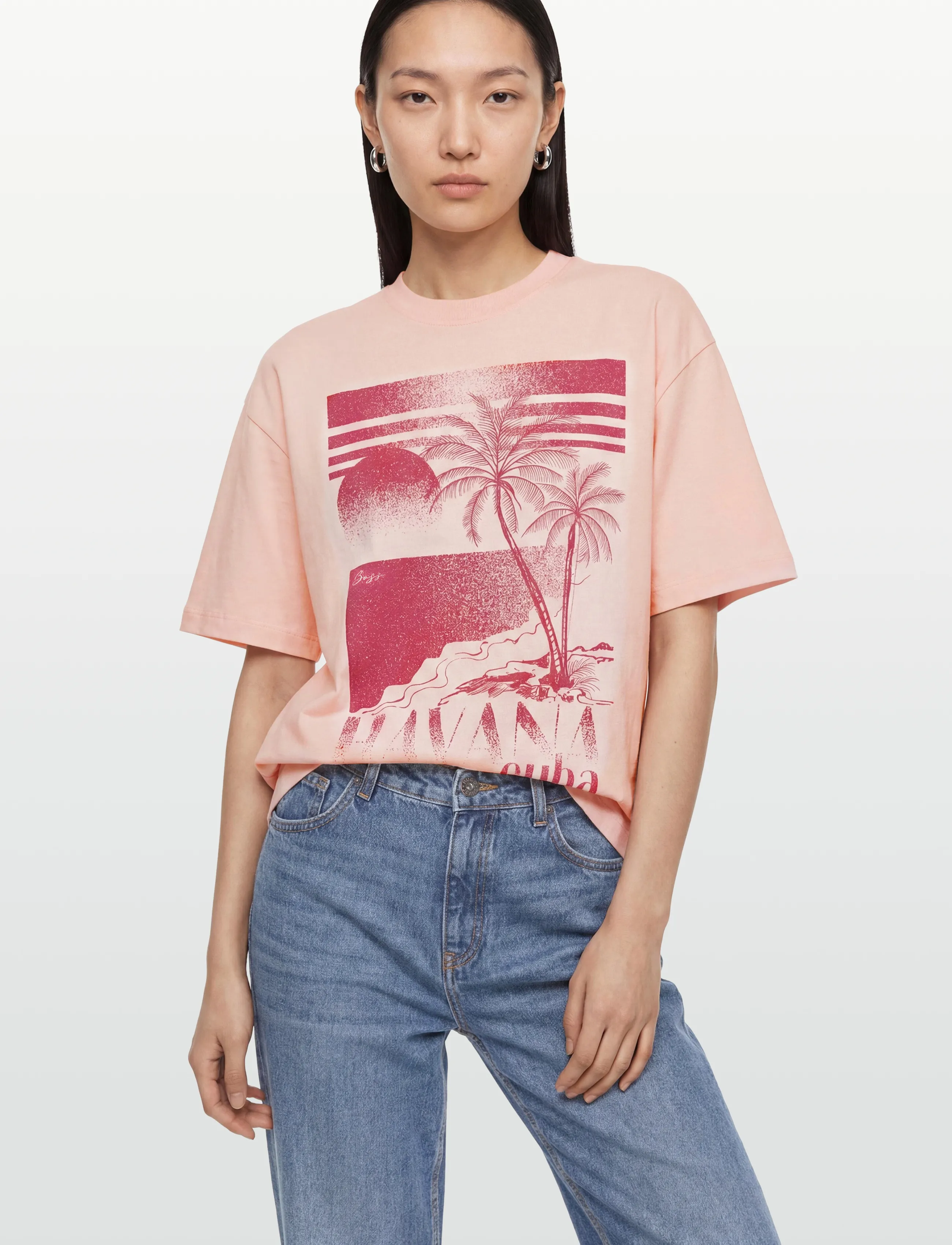 BOSS - C_Eboys_2 - t-shirts - light/pastel pink - 3