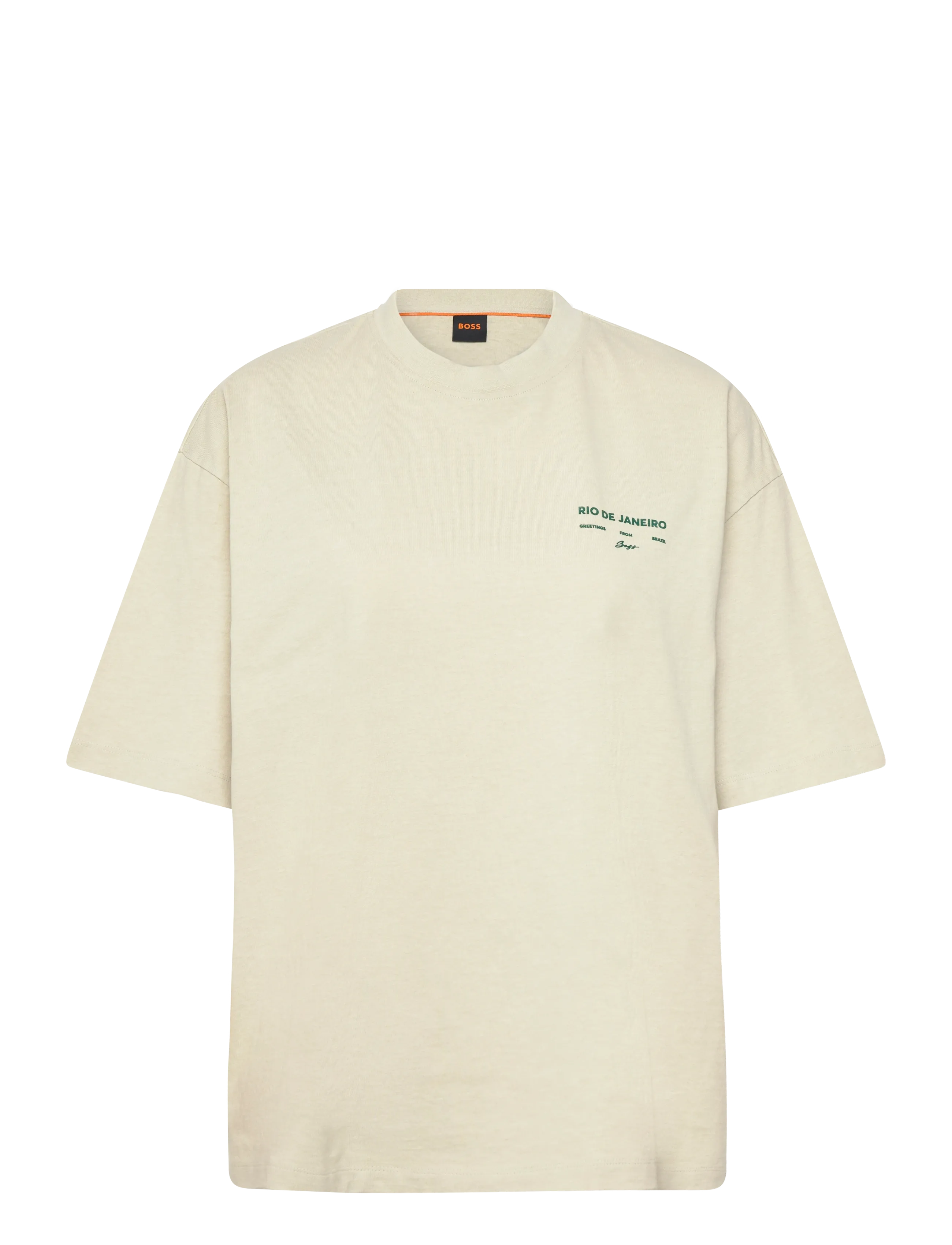 BOSS C_Eboys_2, M, T-shirts & Oberteile, Creme - Short-sleeved, Frauen