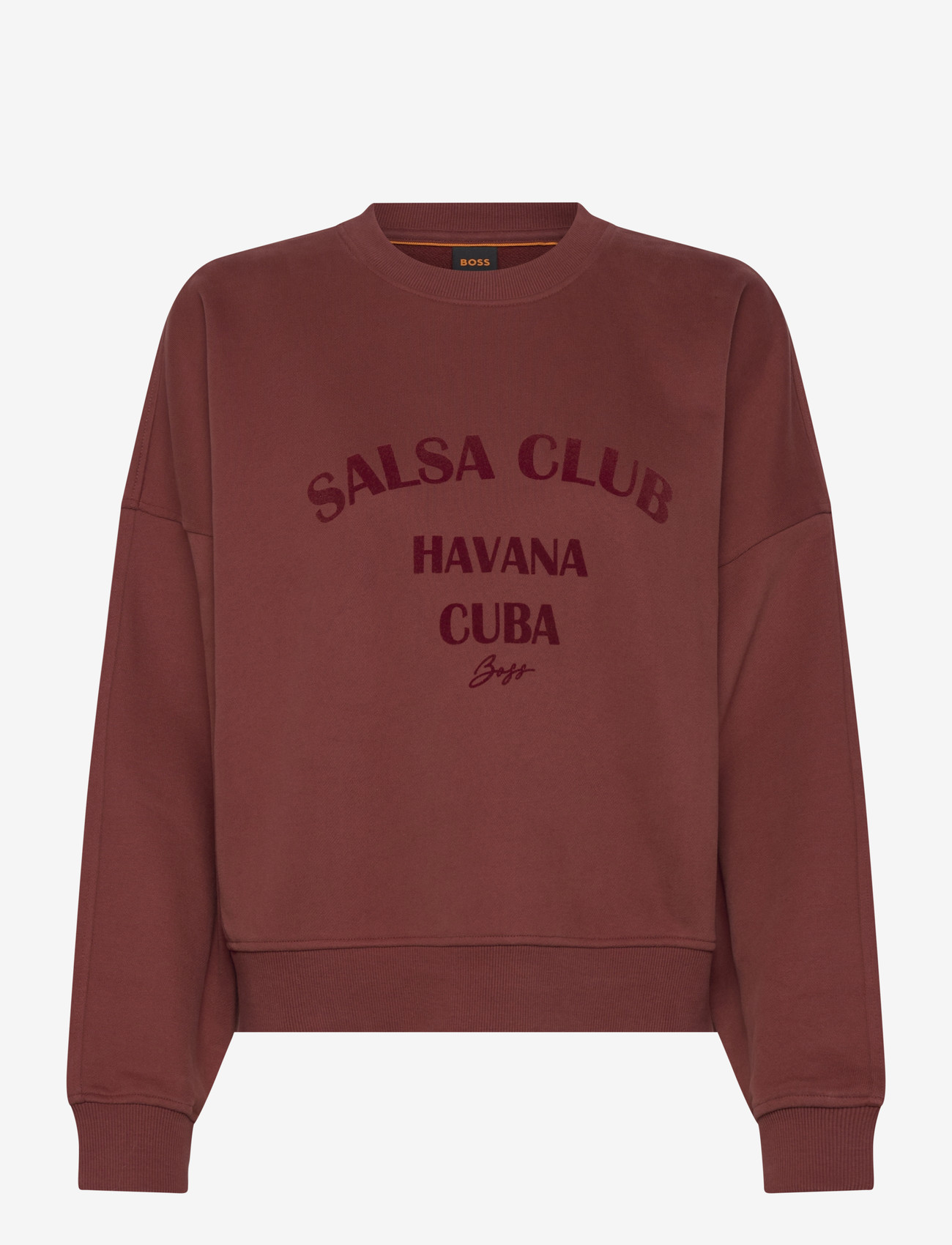 BOSS - C_Ever_3 - bluzy & bluzy z kapturem - dark red - 0