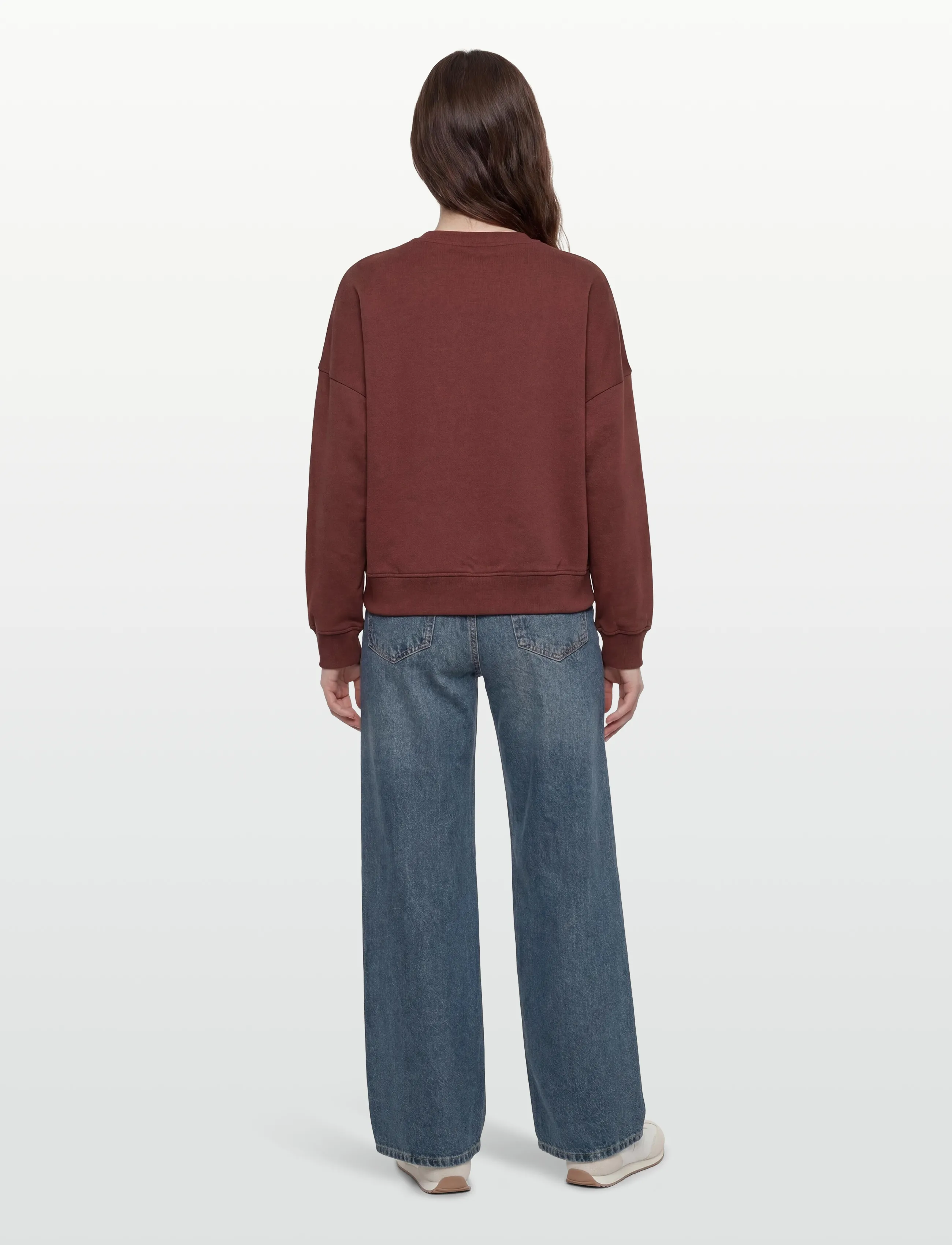 BOSS - C_Ever_3 - sweatshirts & hættetrøjer - dark red - 4