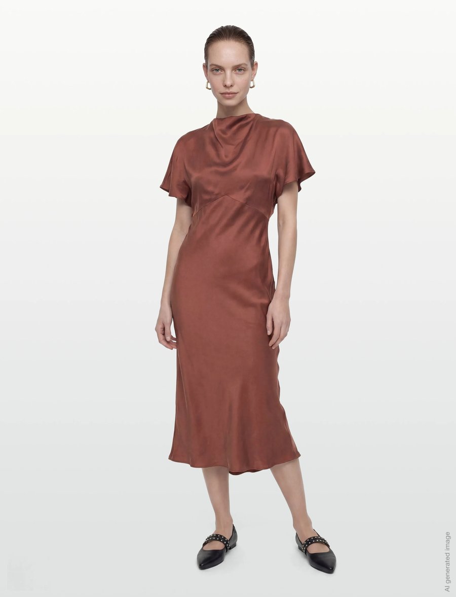 BOSS - C_Dardast - partykleider - dark red - 0
