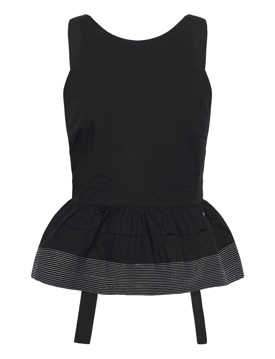 BOSS - C_Idil - Ærmeløse bluser - black - 1