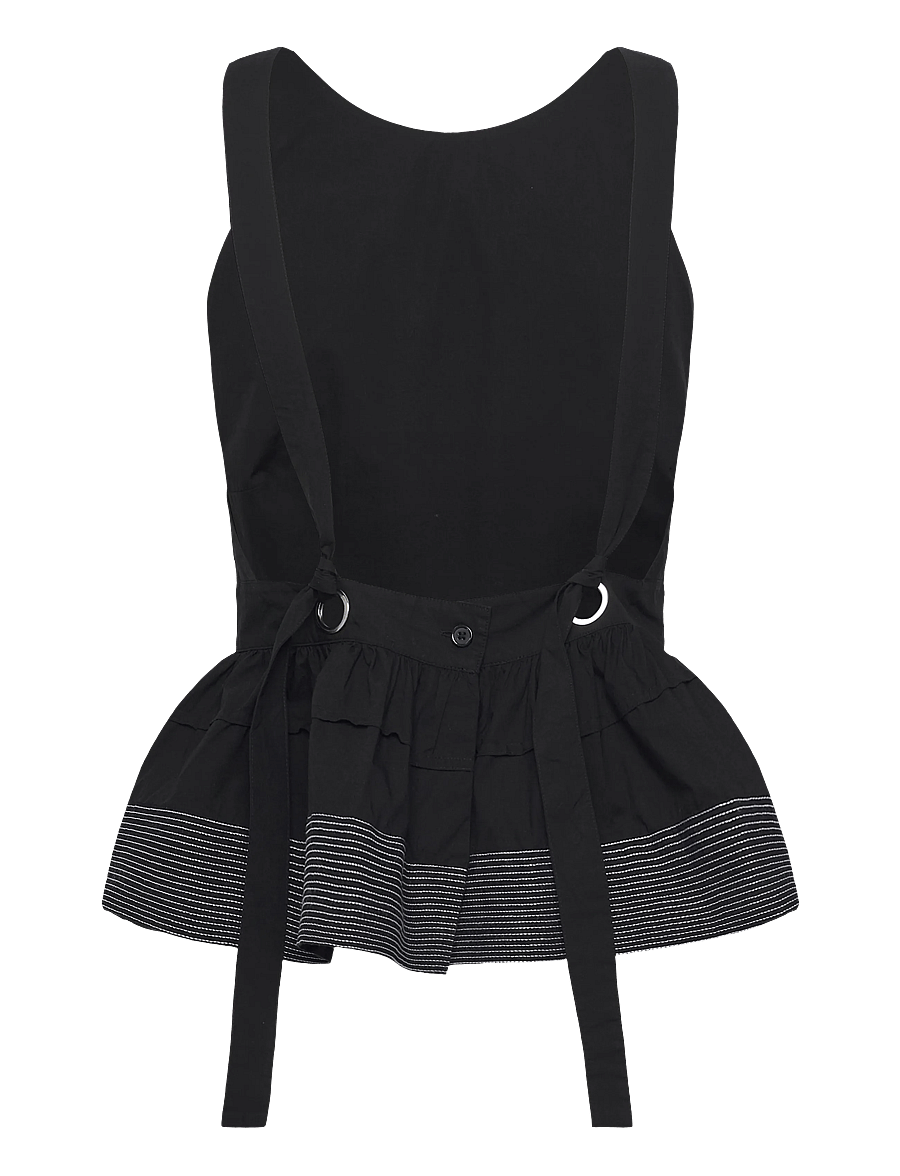 BOSS - C_Idil - Ærmeløse bluser - black - 2