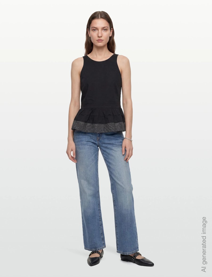 BOSS - C_Idil - Ærmeløse bluser - black - 0