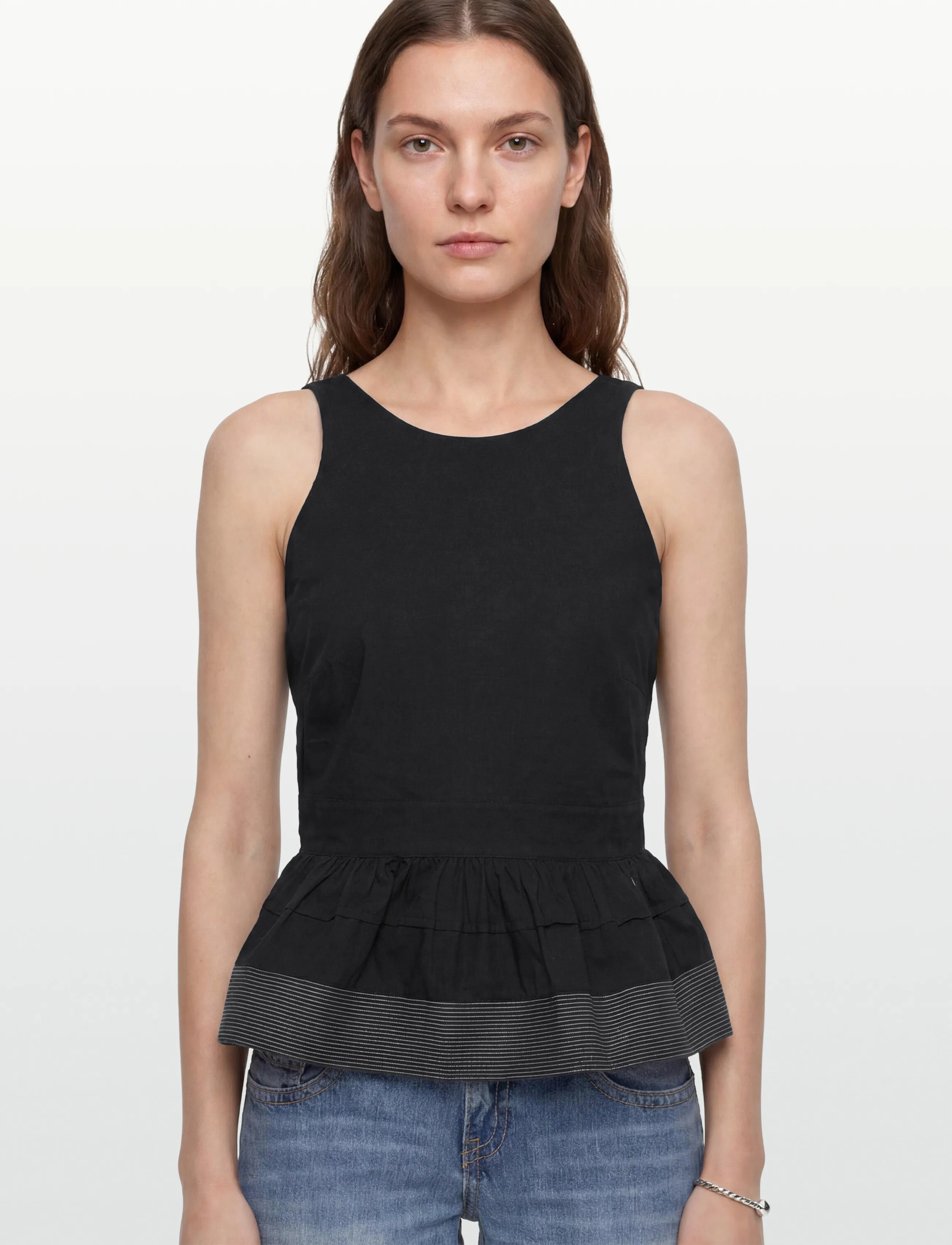 BOSS - C_Idil - Ärmlösa blusar - black - 3