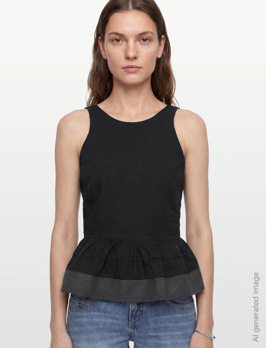 BOSS - C_Idil - Ærmeløse bluser - black - 3