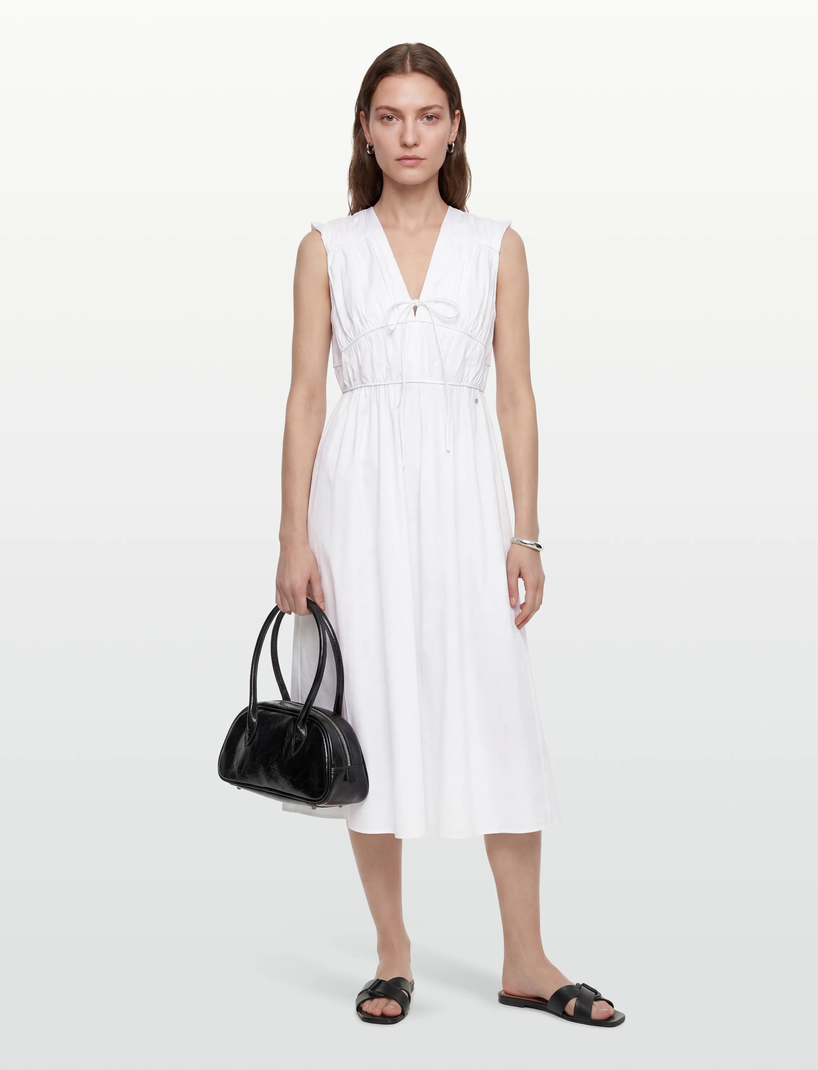 BOSS C_Derich - Dresses - WHITE / white