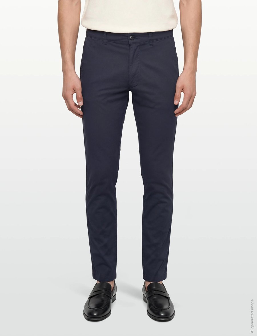 BOSS - Chino-Slim-2 - chinos - dark blue - 3