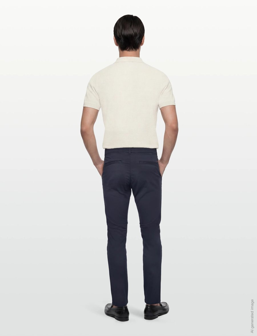 BOSS - Chino-Slim-2 - chinos - dark blue - 4