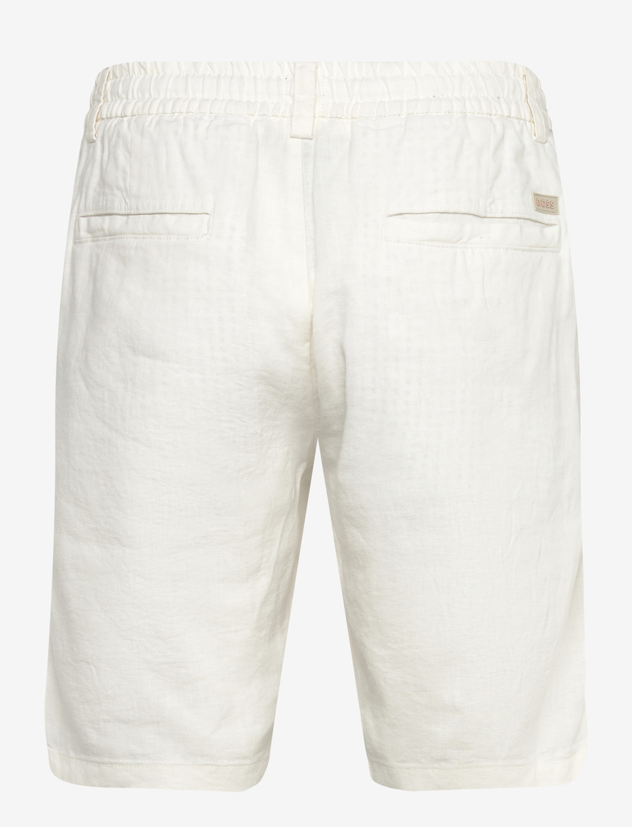 BOSS - Chino_Tapered_DS_3S - hørshorts - natural - 1