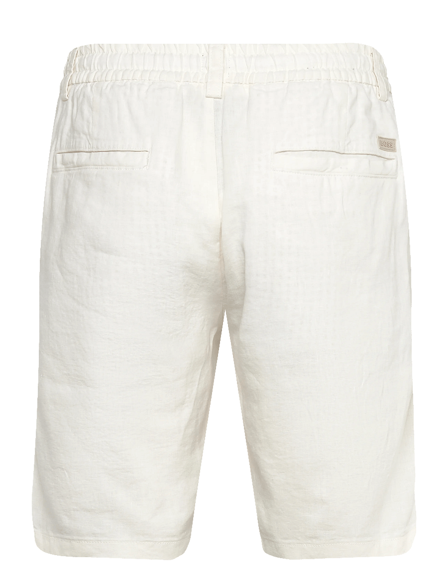 BOSS - Chino_Tapered_DS_3S - linen shorts - natural - 2