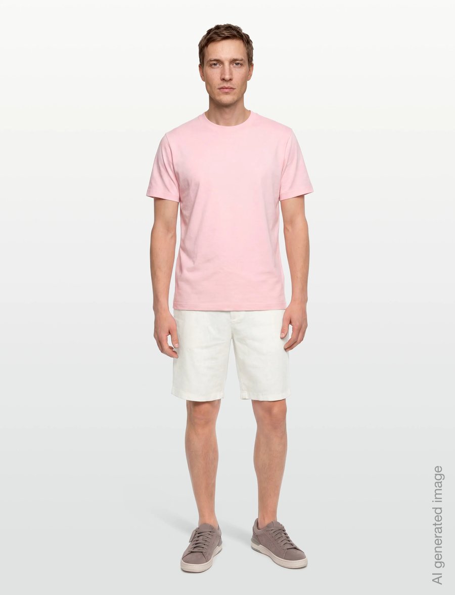 BOSS - Chino_Tapered_DS_3S - linen shorts - natural - 0