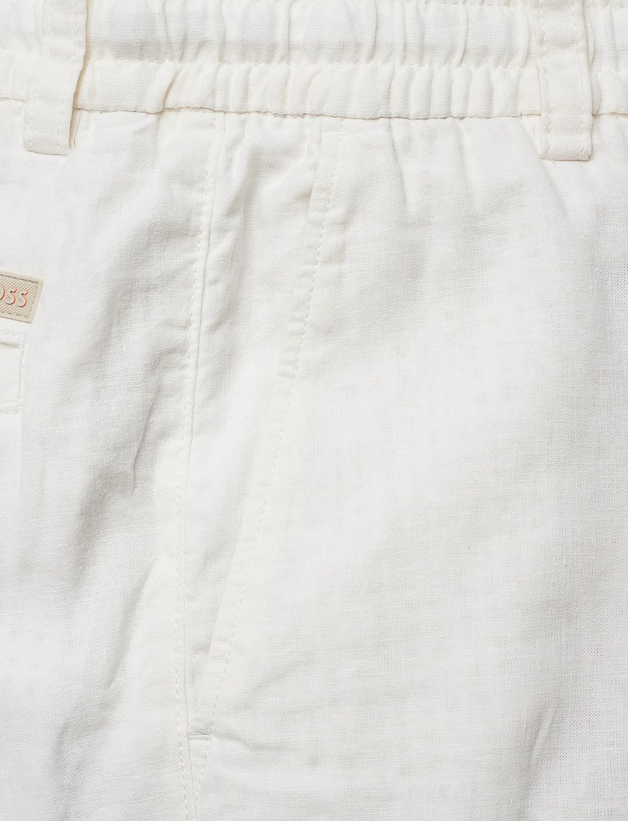 BOSS - Chino_Tapered_DS_3S - linen shorts - natural - 5