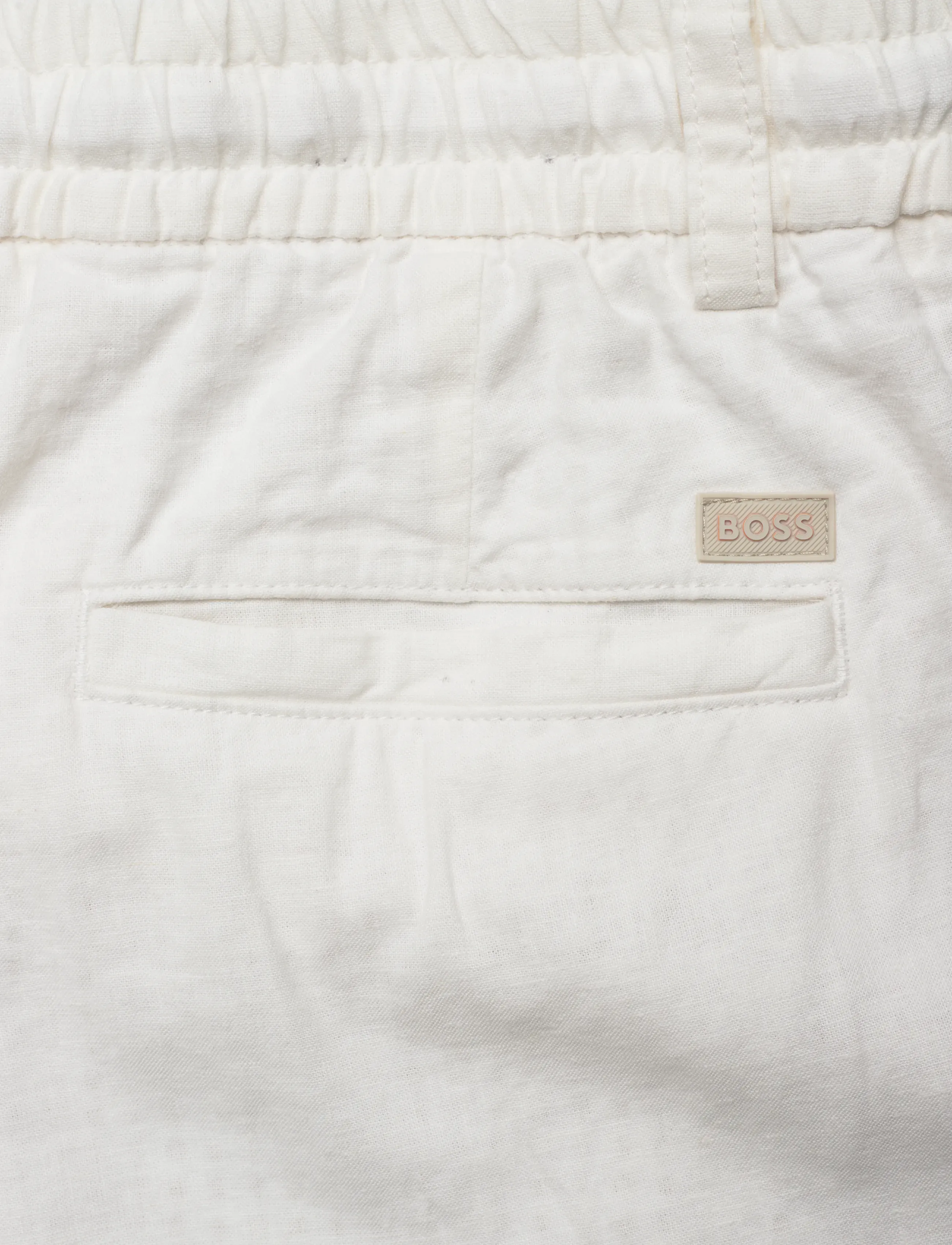 BOSS - Chino_Tapered_DS_3S - leinen-shorts - natural - 4