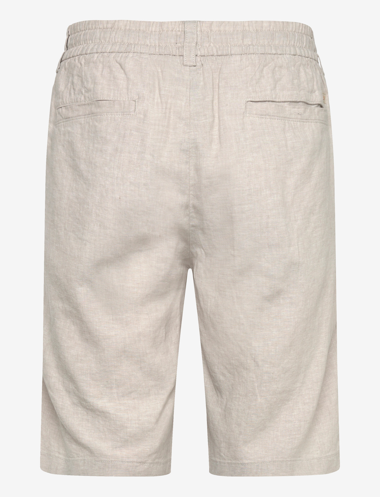 BOSS - Chino_Tapered_DS_3S - hørshorts - open grey - 1