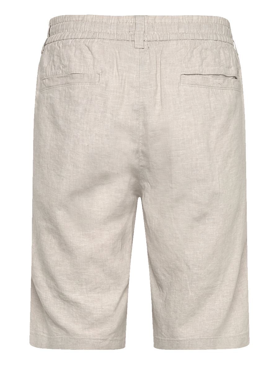 BOSS - Chino_Tapered_DS_3S - linen shorts - open grey - 1