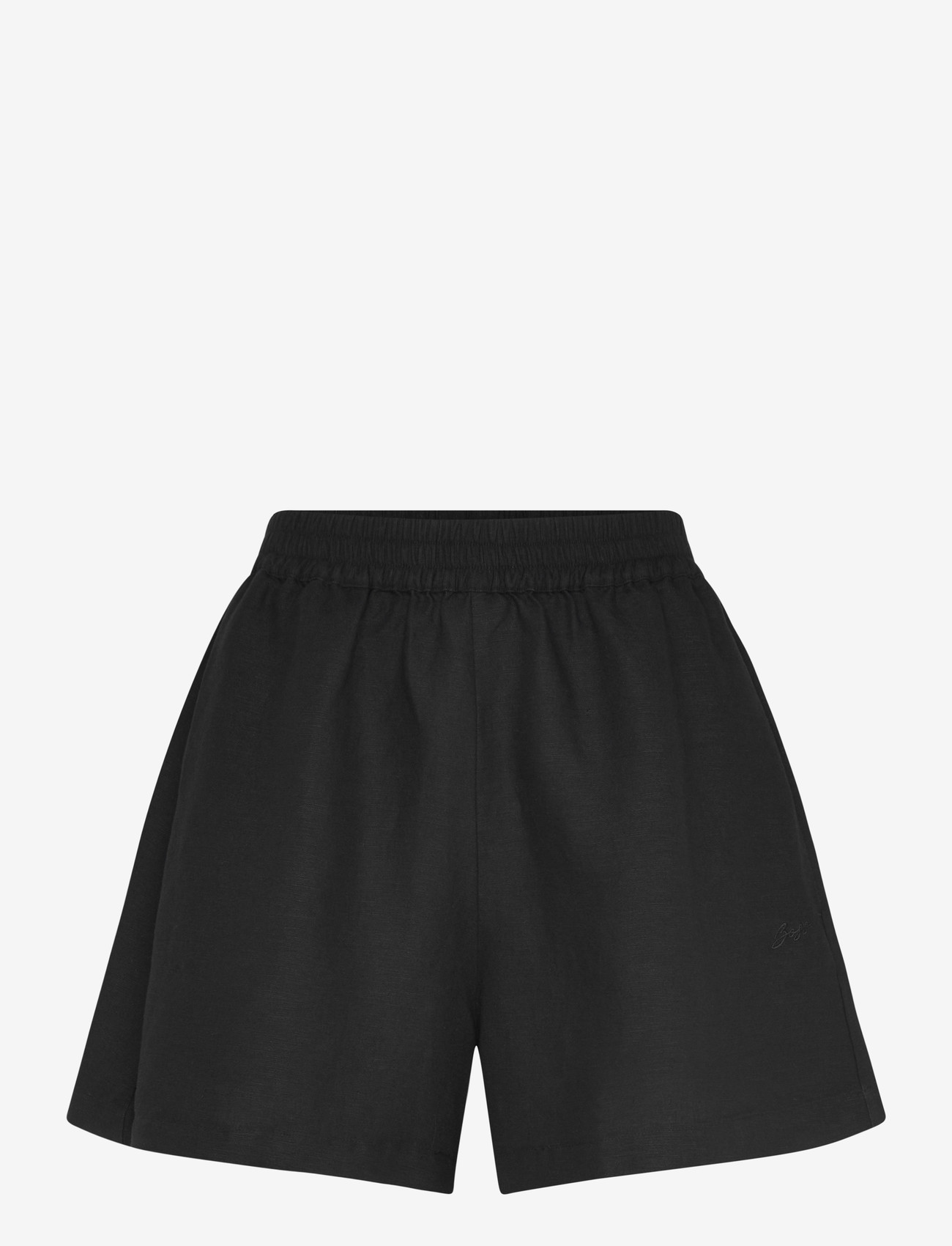 BOSS - C_Tallan - linen shorts - black - 0