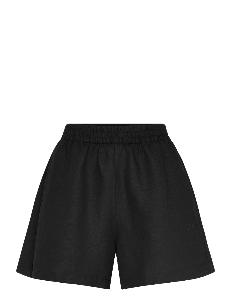 BOSS - C_Tallan - linen shorts - black - 0