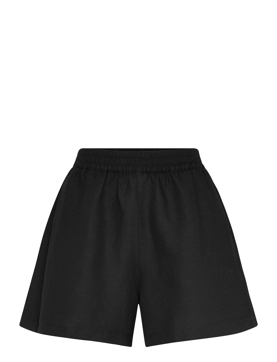 BOSS - C_Tallan - linneshorts - black - 0