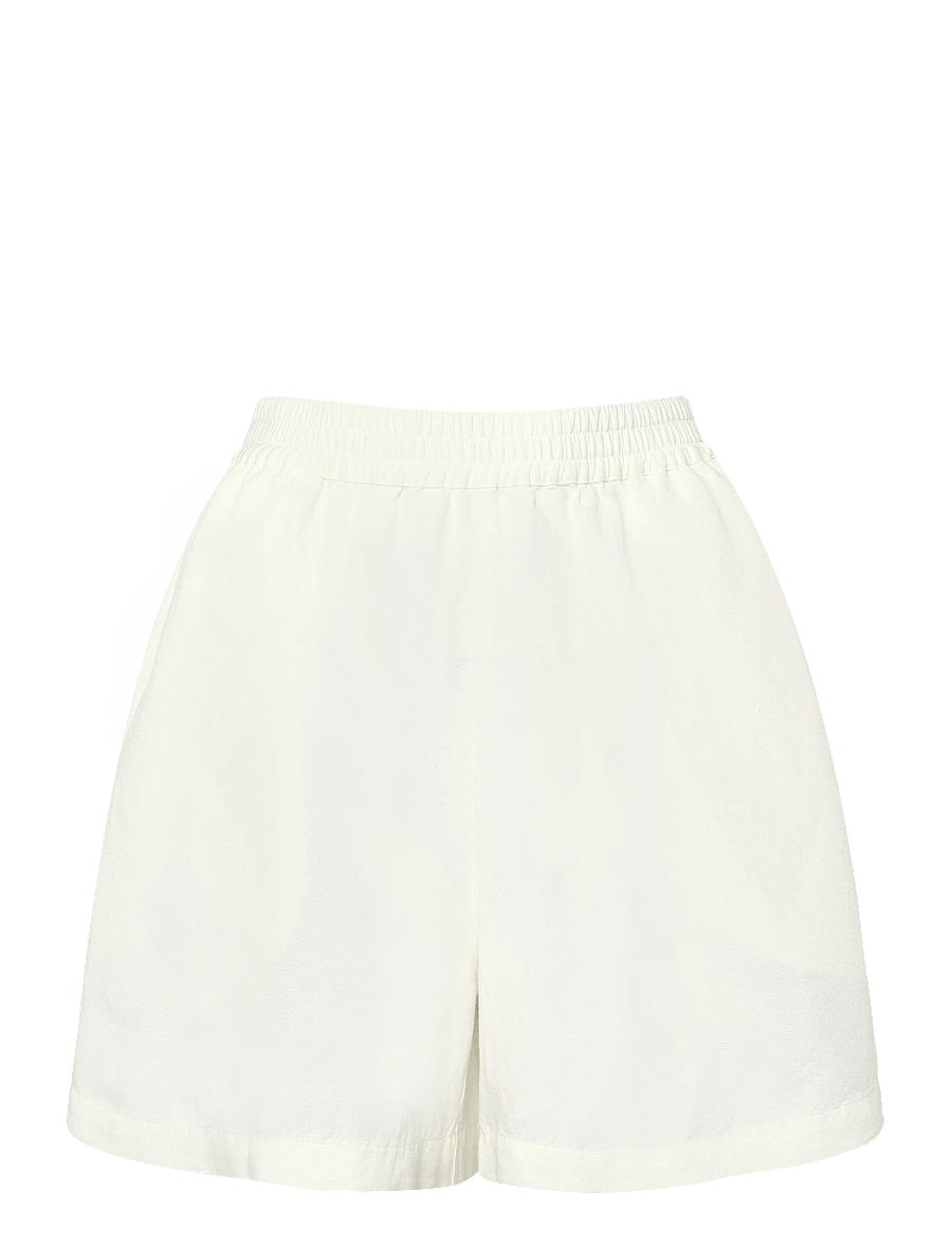 BOSS - C_Tallan - linen shorts - open white - 0