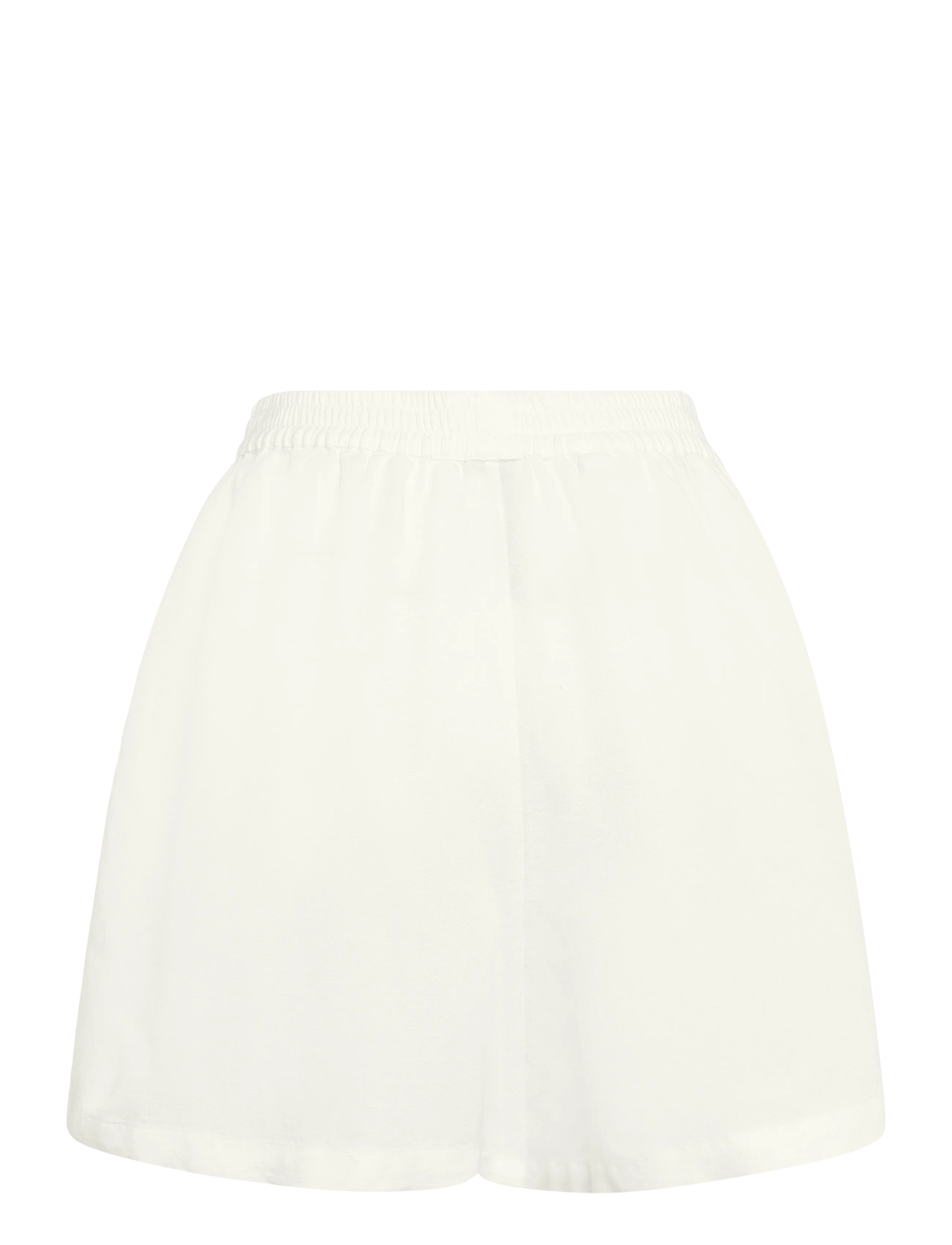 BOSS - C_Tallan - linen shorts - open white - 1
