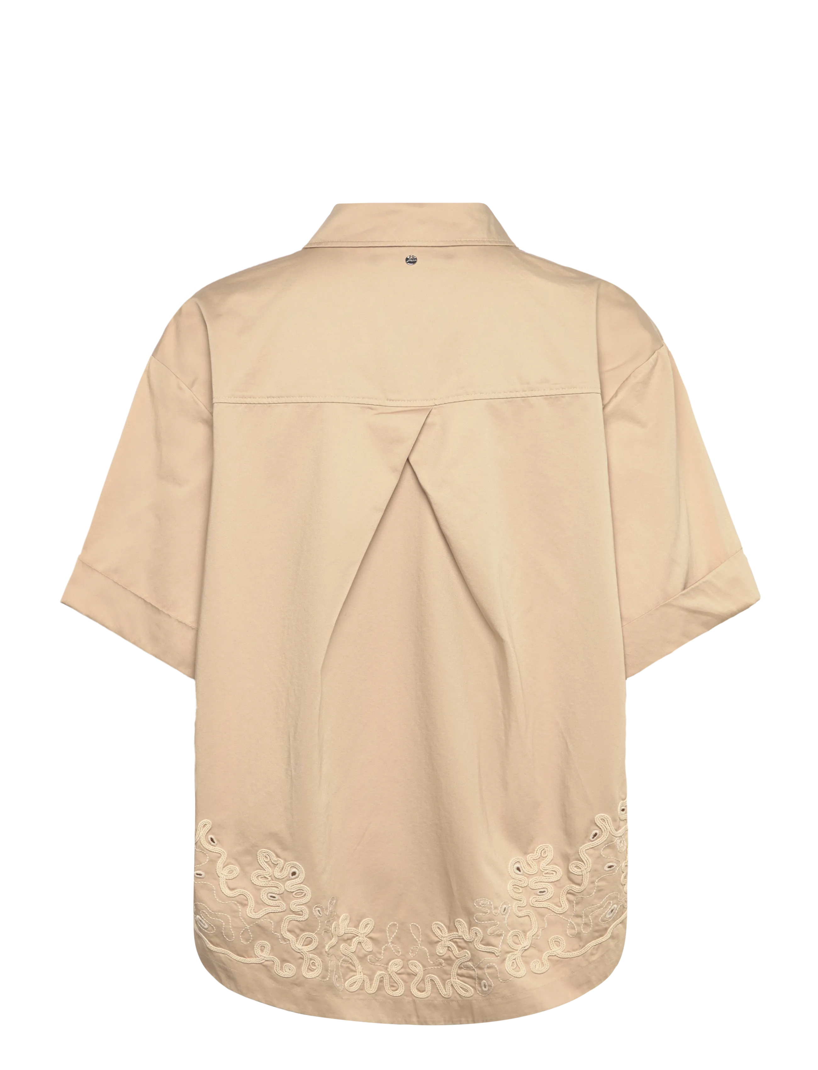 BOSS - C_Balembroi - kortærmede skjorter - open beige - 2