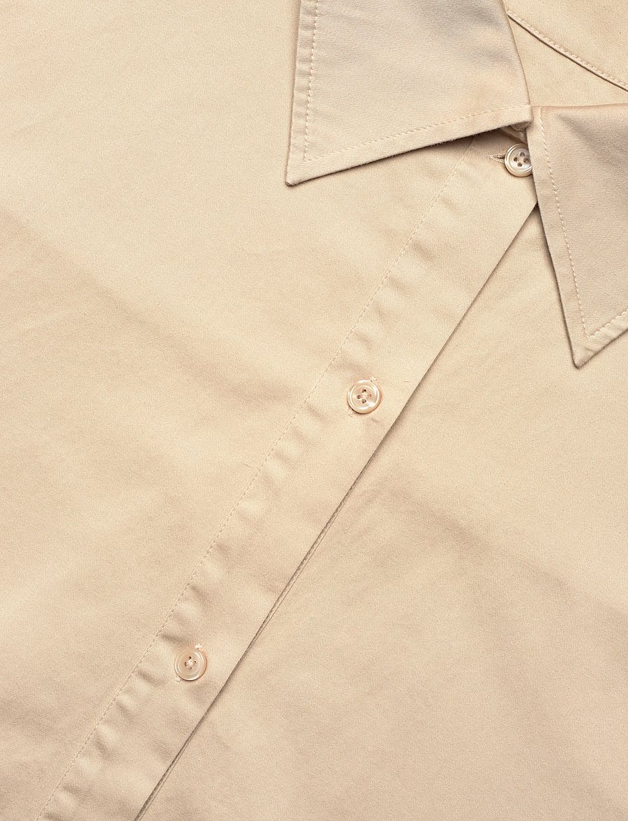 BOSS - C_Balembroi - kurzärmlige hemden - open beige - 5